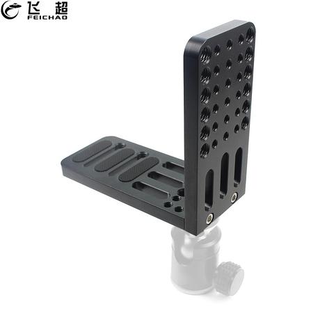 Universal L Plate Vertical Shoot Camera Bracket Quick Release Tripod 1/4