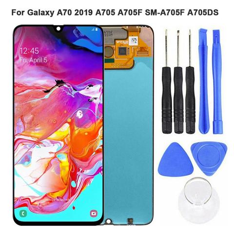 6.7'' Display For Samsung Galaxy A70 2022 A705 A705F A705DS LCD Display Touch Screen Digitizer Assembly For Samsung A 70 lcd ► Photo 1/6