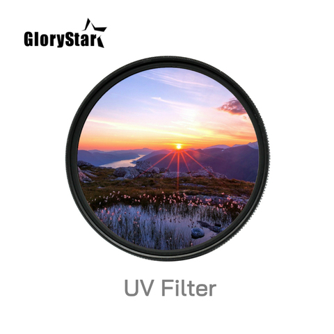 Camera UV Filters 30 37 40.5 43 49 mm 52MM 55MM 58MM 62MM 67MM 72MM 77MM 82mm 86mm 95mm 105mm For Canon For Nikon Camera Lenses ► Photo 1/6