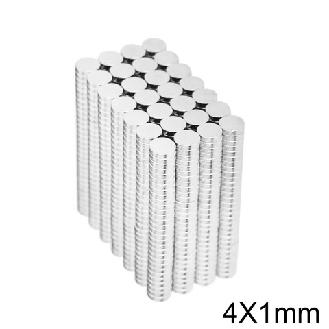 50~5000PCS 4x1 mm Mini Small Circular Magnets Strong 4mm x 1mm N35 Disc Neodymium Magnet Dia 4x1mm Permanent NdFeB Magnets 4*1 ► Photo 1/6