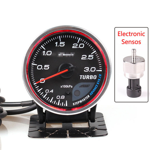 Defi Advance CR 2.5 Inch 60mm 7 Colors 0-3 Bar Turbo Boost Auto Gauge With Electronic Sensor ► Photo 1/6