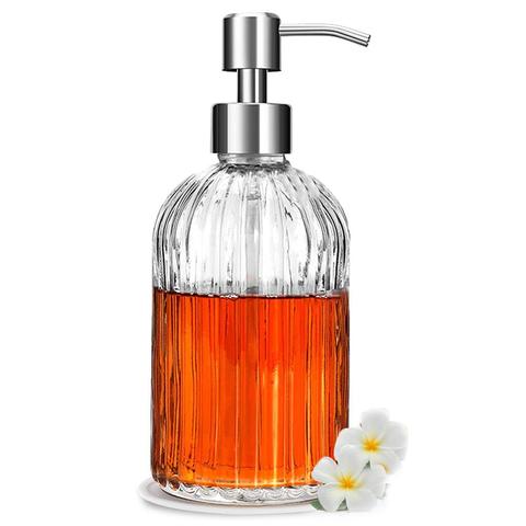400ml Soap Dispenser Shampoo Liquid Hand Soap Bottle with Stainless Steel Pump for Bathroom Kitchen dispensador de jabon ► Photo 1/6