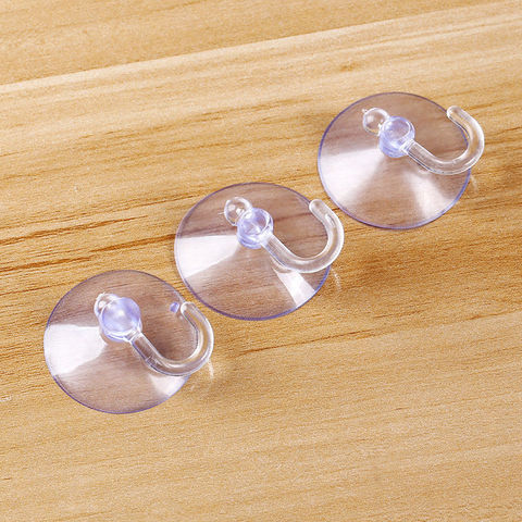 5/10pcs Glass Window Wall Hooks Hanger 35mm Mini Strong Suction Cup Suckers Kitchen Bathroom Hooks Supplies Free Shipping ► Photo 1/3