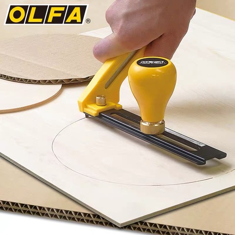 MADE IN JAPAN OLFA 18mm Heavy Duty Compass Circle Cutter(CMP-2) / from 3 to 12 inch diameter CMP-2(90B) 10pcs extra blades lb-10 ► Photo 1/5