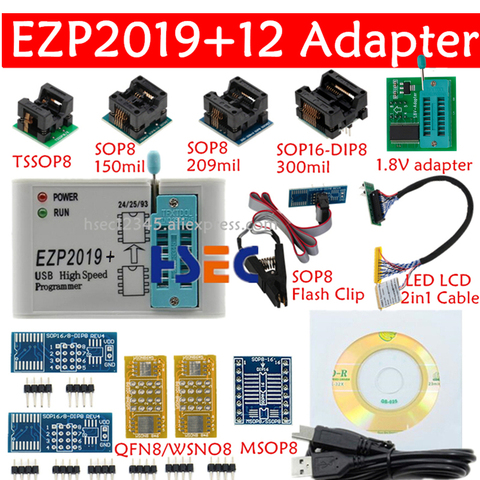 Factory Price! Newest Version EZP2022 High-speed USB SPI Programmer EEPROM  better than CH341A EZPO2010 EZP2013 minipro adapter ► Photo 1/6