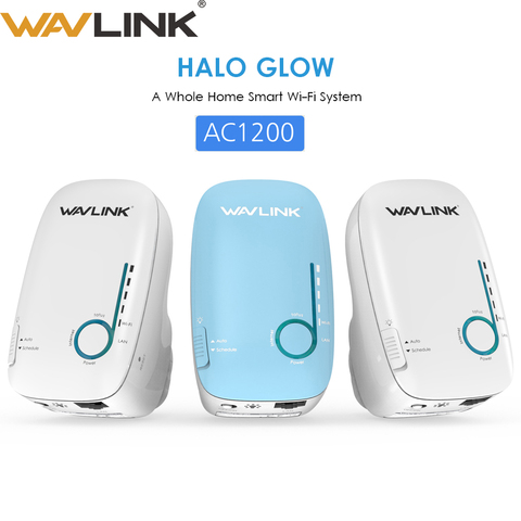 Wavlink Gigabit wifi router 5ghz AC1200 Whole Home WiFi Mesh System Wireless Router Wall-Mounted Dual Band 2.4Ghz Wi-fi Repeater ► Photo 1/6