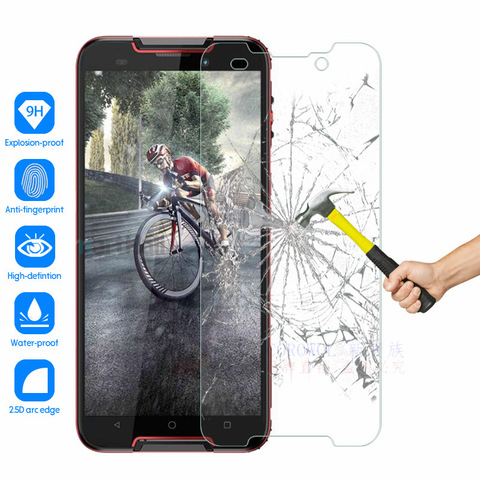 Tempered Glass For Cubot Quest 5.5 Inch Screen Protector Clean Protective Film Guard ► Photo 1/6