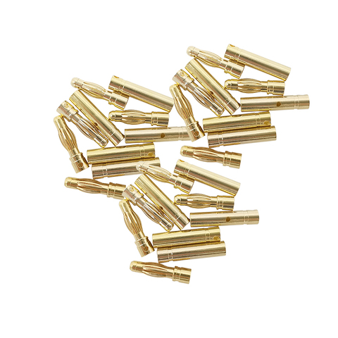 2mm 3mm 3.5mm 4mm Male Female Bullet Banana Plug Gold Plated Banana Plugs Connector Kits for RC Battery Parts Head 20/10/5/2pair ► Photo 1/5