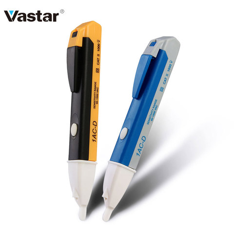 Vastar AC 110V 220V Voltmeter Voltage Probe Volt Meter Power Detector Tester Non-Contact Socket Wall Electric Indicator 90-1000V ► Photo 1/6