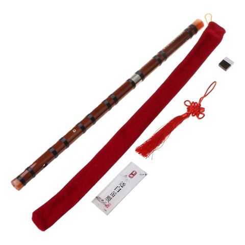 Traditional Handmade Pluggable Chinese Woodwind Musical Instrument Bamboo Flute/Dizi In G Key ► Photo 1/6