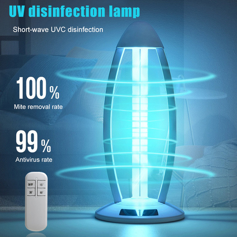 UV Light Ultraviolet Lamp Quartz Remote Control for Home Car Living Room Bedroom J2Y ► Photo 1/6