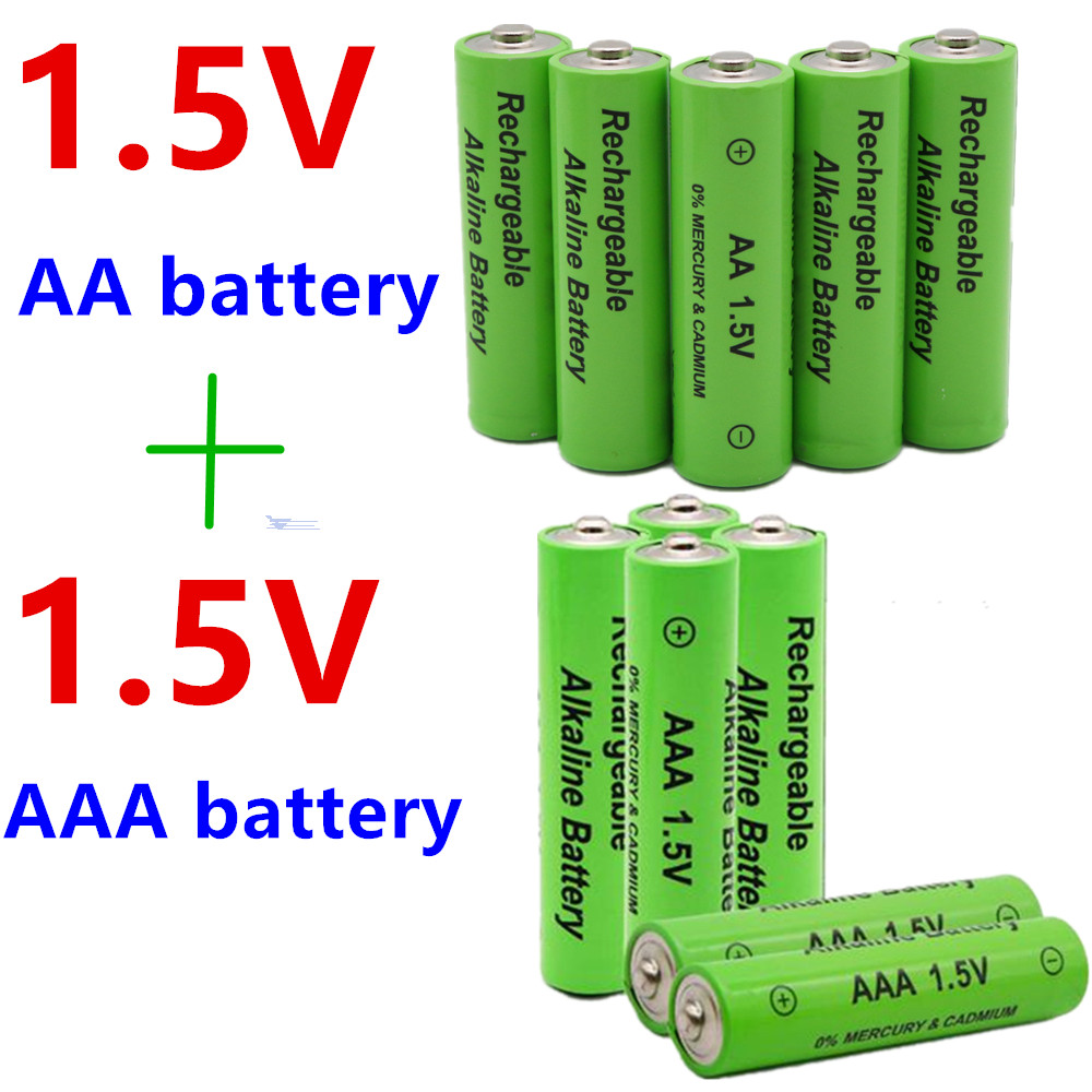Buy Online a 100 New 1 5v a Alkaline Rechargeable Battery 2100 3000mah Torch Watch Toys Mp3 Player Replace Ni Mh Battery Alitools