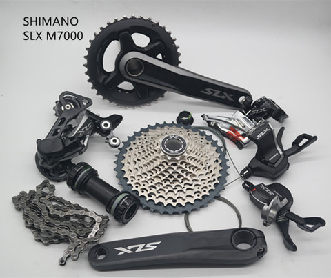 SHIMANO SLX M7000 2x11S 22 Speed Groupset 170 175mm MTB Mountain Bike Derailleurs group set without brake ► Photo 1/1