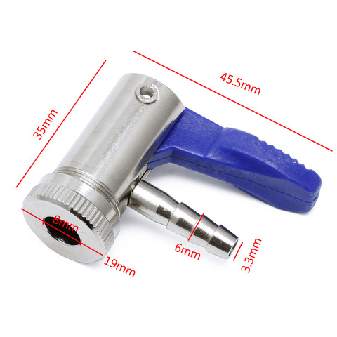 NEW 6mm/8mm Auto Air Pump Tire Inflator Valve Connector Chuck Clip Car Truck Tyre Car Open Stem Tire Auto Repair Tool Valve Clip ► Photo 1/5