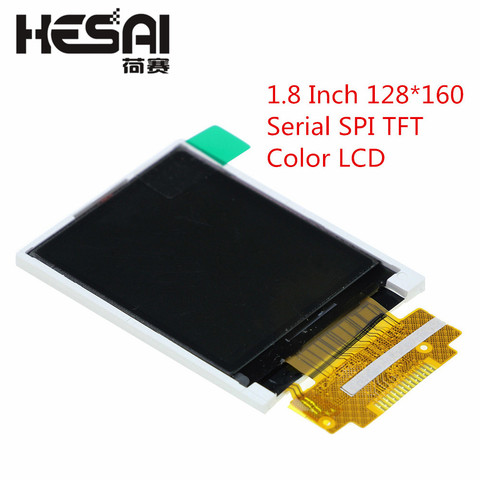 1.8 Inch 128*160 Serial SPI TFT Color LCD Module 128x160 Display ST7735 With SPI Interface 5 IO Ports for arduino Diy Kit ► Photo 1/5
