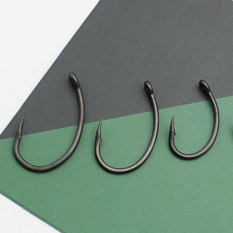 25PCS Barbed Carp Fishing Hook High Carbon Steel PTFE Coated YN Hook Mixed Size 2 # 4 # 6 # 8 # 10 # Hook Carp Fish Accessories ► Photo 1/6