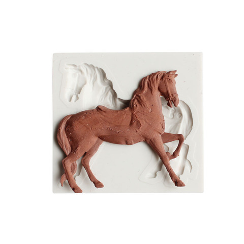 Horse Chocolate Silicone Mold Candy Molds Biscuits Mould Fondant Cake Decoration DIY Baking Tools ► Photo 1/6