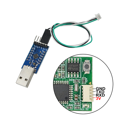 New DasMikro Micro USB Programming Cable for TBS Mini Sound Light Control Unit RC Cars ► Photo 1/3