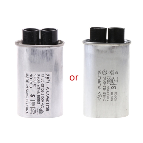 AC 2100V Microwave Oven High Voltage HV Capacitor 0.90Î¼F Replacement Universal ► Photo 1/6