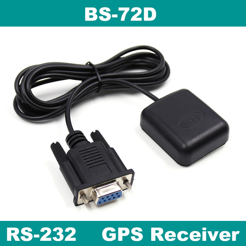 BEITIAN,5.0V RS-232 Level DB9 female connector RS232 GPS receiver,9600bps,NMEA-0183 protocol,4M FLASH,BS-72D ► Photo 1/6