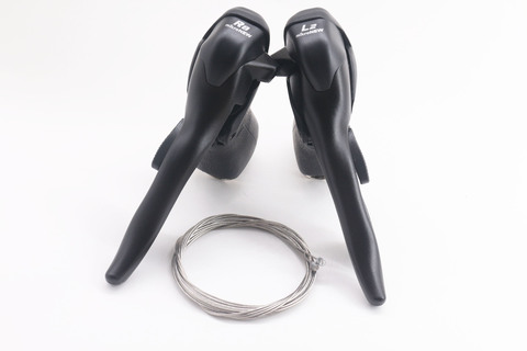 Micronew R8 Doulble Triple 8 speed Dual Control Levers for 22.2-23.8mm Handlebar STI Lever Set ► Photo 1/6