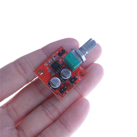 New Hot DC 3.7V-12V LM386 Electret Microphone Power Amplifier Board Gain 200 Times ► Photo 1/6