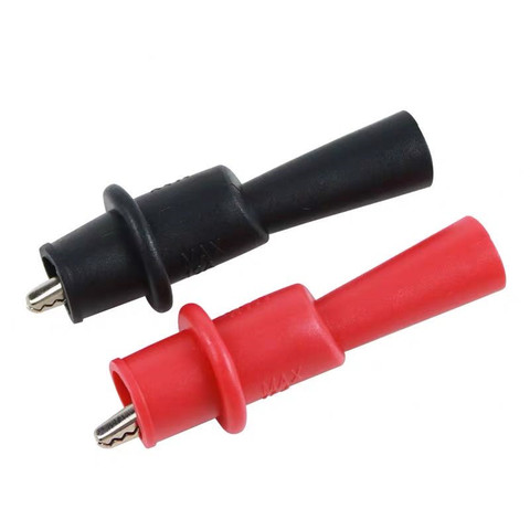 1 Pair Alligator Crocodile Test Clip Clamp For Multimeter Tester Probe New Capacitance probe extension clip ► Photo 1/5