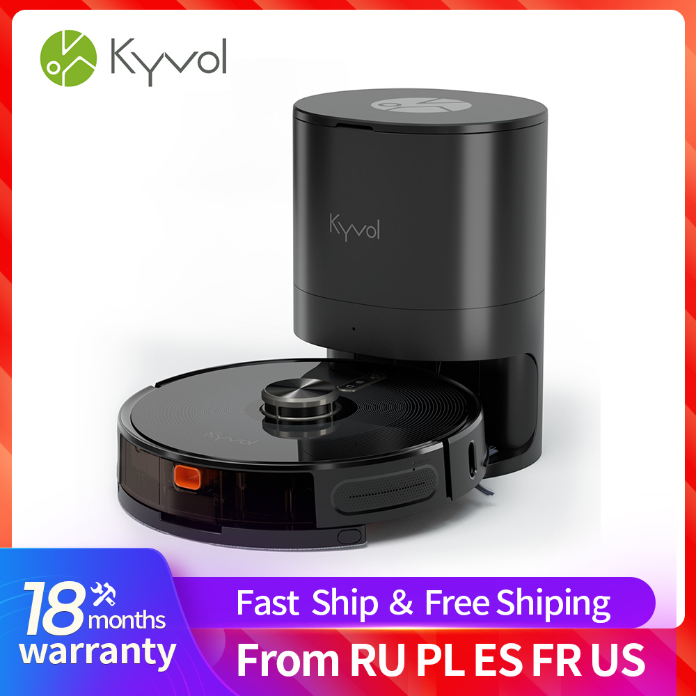 kyvol cybovac s31 robot vacuum and mop automatic dirt disposal