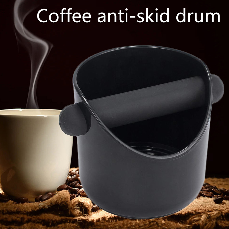Household Coffee Tools Espresso Grounds Container Coffee Grind Knock Box Cafe Accessories Anti Slip Coffee Grind Dump Bin