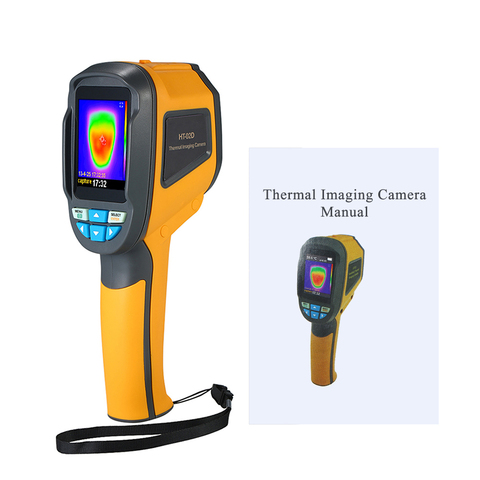 KKMOON HT-02D Infrared Thermal Imager IR Thermometer -20°C to 300°C & IR Resolution 1024 Pixels 2.4-inch TFT Imaging Camera ► Photo 1/6