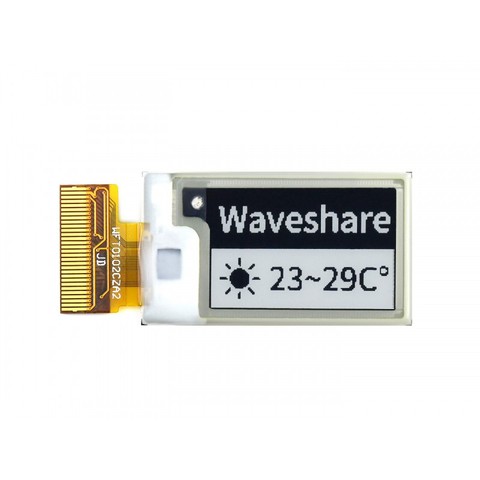 1.02 inch E-Ink Raw Display 128×80 Resolution Black/White Dual-Color, SPI Interface without PCB ► Photo 1/5