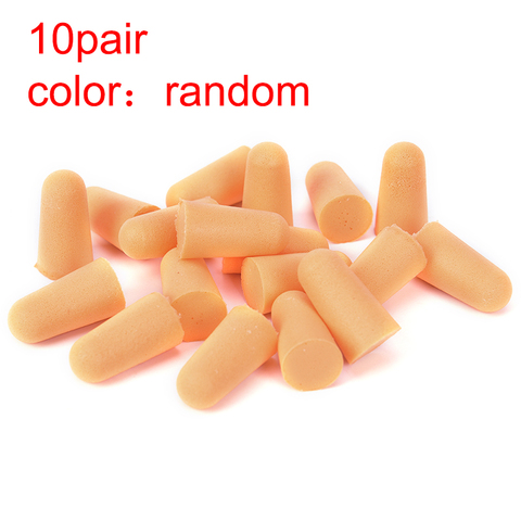 20pcs/1pair Ear Plugs Sound Insulation Ear Protection Earplugs Anti-noise Sleeping Plugs For Travel Foam Soft Noise Reduction ► Photo 1/6