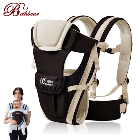 Breathable Front Facing Baby Carrier Beth Bear 0-30 Months 4 in 1 Infant Comfortable Sling Backpack Pouch Wrap Baby Kangaroo New ► Photo 1/6