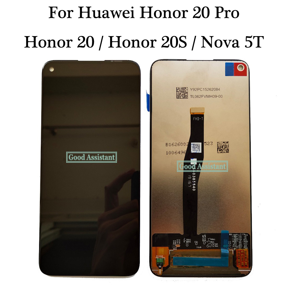 DISPLAY LCD TOUCH SCREEN HONOR 20 PRO HUAWEI NOVA 5T YAL-AL10 YAL-L21 ...