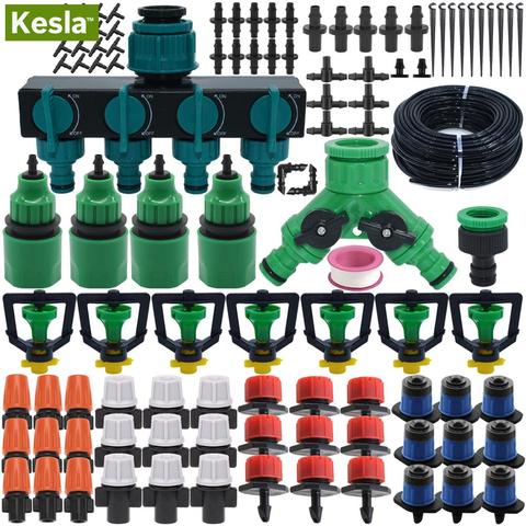 KESLA 5M-50M Auto Drip Irrigation Watering System Kit Garden Waterer DIY Automatic Spray Nozzle Dripper Sprinkler Greenhouse ► Photo 1/6