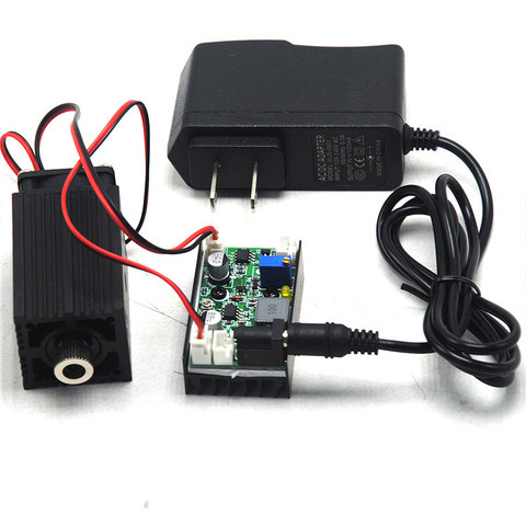 With 12V Power Adapter Adjutable Dot Head 850nm 1W IR Infra-Red Dot Laser Module w TTL & Driver & Fan US/EU/UK/AU ► Photo 1/6