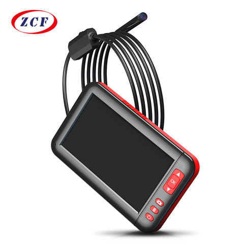 F200 Screen Inspection Endoscope Camera HD1080P 8MM Lens 8 LEDs ip67 Waterproof Borescope 4.3 inch HD Screen Camera Car Monitor ► Photo 1/6