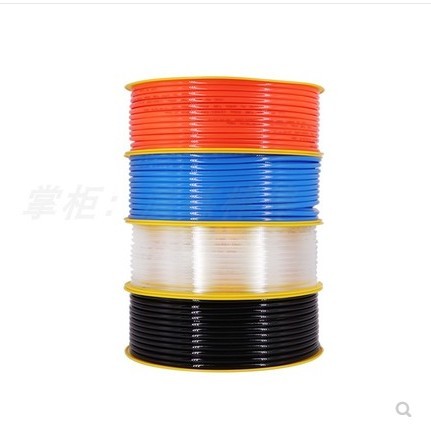 2 meter Pneumatic pats PU tube 4*2.5 mm 6*4 mm 8*5mm 10*6.5 mm 12*8 14*10mm 16*12mm air pipe Air compressor hose ► Photo 1/1