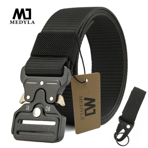 Tactical Belt Quick Release Metal Buckle Military Nylon Belt Molle Military SWAT Combat Belts Sports Accessories ► Photo 1/6