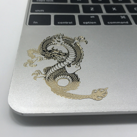 Chinese Style Myth Dragon Tiger Car Styling Decals Metal Stickers Computer Case Keyboard Phone Decal ► Photo 1/4