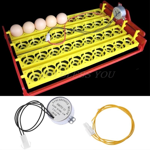 220V Turn The Eggs Tray Incubator Accessories Automatic Incubator Egg Turning Motor For Incubator Drop Shipping ► Photo 1/6