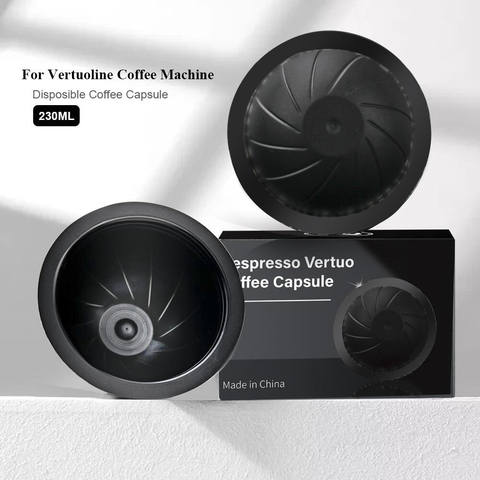  ICafilasReusable For Nespresso Vertuo Coffee Capsule 150ml Refillable  Vertuoline Coffee Filter Machine Disposable Foils ► Photo 1/6