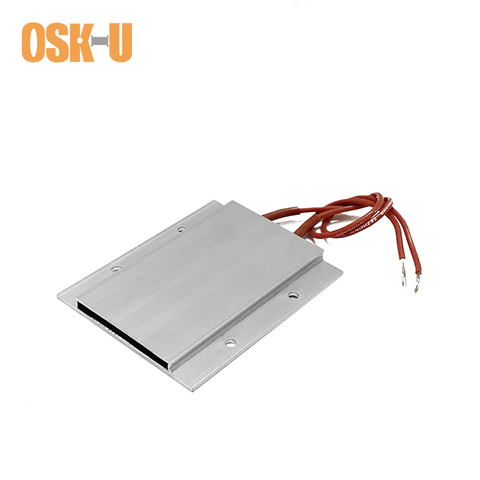 77x62x6mm PTC Heating Element 220V Aluminium Cover 60/80/100/120/150C Thermostatic Air Electric Heater Element for Hand Dryer ► Photo 1/2