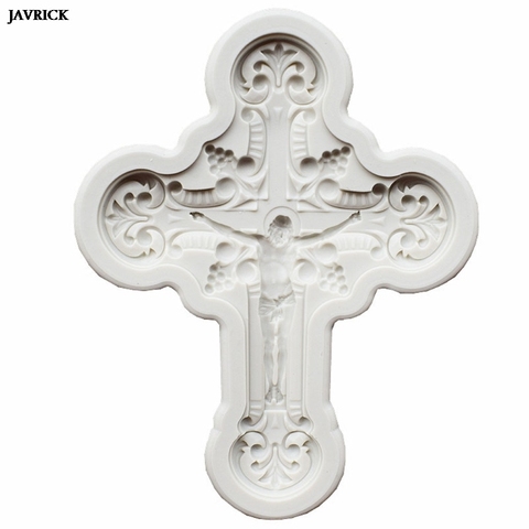 Cross Pendant Epoxy Resin Molds DIY Jesus Cross Shape Pendant Casting Mold Key Chain Silicone Mould Jewelry Making Tools ► Photo 1/5