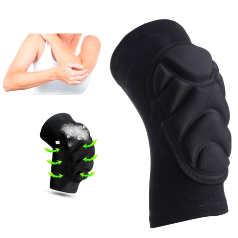 Elbow Pads Protector Brace Support Guards Arm Guard Gym Padded Sports Sleeve ► Photo 1/6