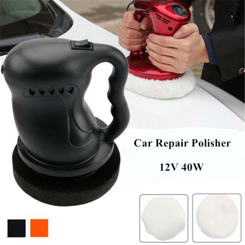 12V 40W Car Waxing Machine Electric Gloss Paint Polishing Machine Vehicle Maintenance Supplies Self-Service Car Repair Polisher ► Photo 1/6