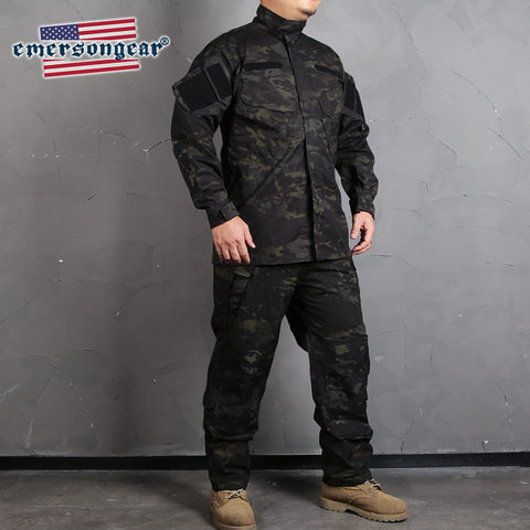 emersongear Blue Label Tactical Combat R6 Uniform Shirt&Pants Set Field BDU Assault Uniform Military Army Training Clothing ► Photo 1/6