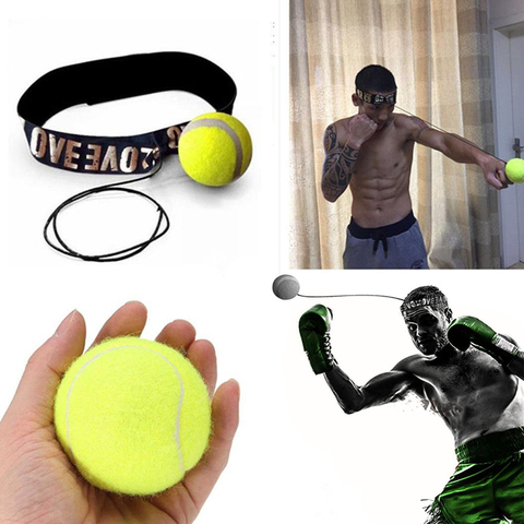 Boxing Reaction Speed Training Ball Sanda Boxer Improve Reaction Hand-eye Training Suit Pressure Gym Boxing Muay Thai Forging ► Photo 1/6