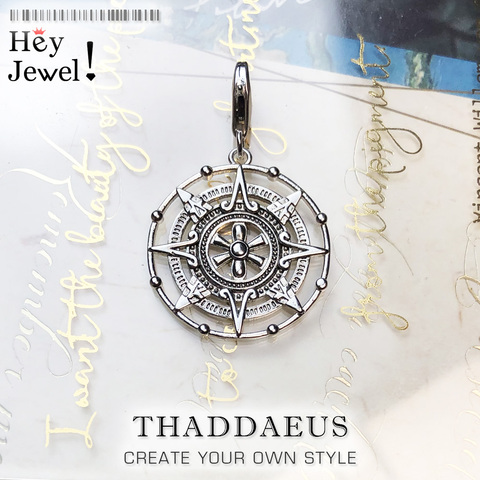 Maya Calendar Charm Pendants For Women Men Trendy 925 Sterling Silver Jewelry Fit Bracelet Necklace Phone Chain Keyring Pendant ► Photo 1/6