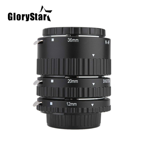 MK-N-AF1 Auto Focus Macro Extension Tube Ring for Nikon D7100 D7000 D5100 D5300 D3100 D800 D600 D300s D300 D90 D80 mk n af1 b ► Photo 1/6